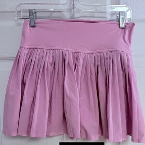 aerie Pink Pleated skort medium